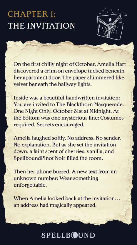 Spellbound - The Chrimson Veil, Chapter 1