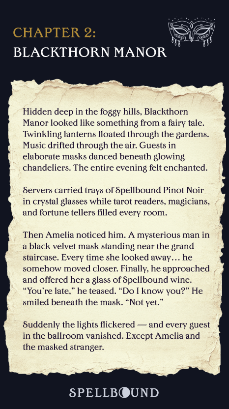 Spellbound - The Chrimson Veil, Chapter 2