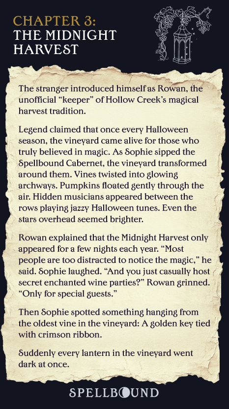 Spellbound - The Chrimson Veil, Chapter 3