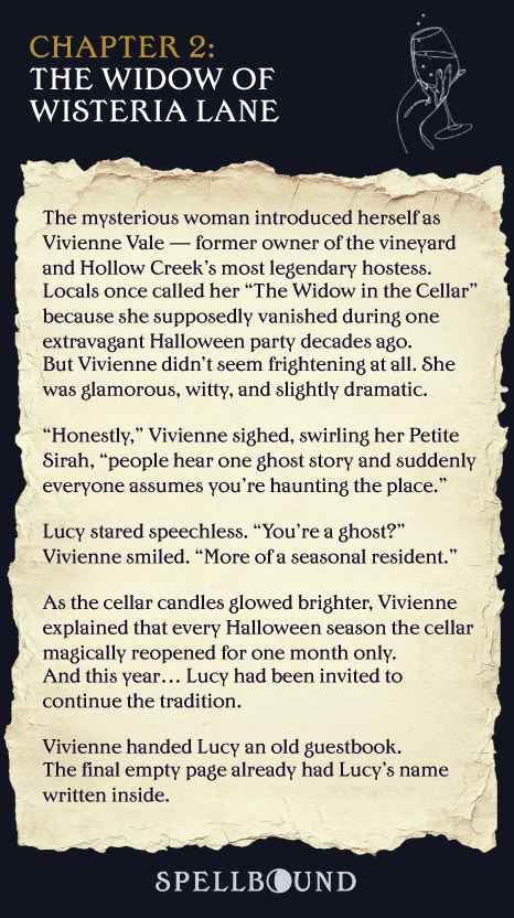 Spellbound - The Widow in the Cellar, Chapter 2