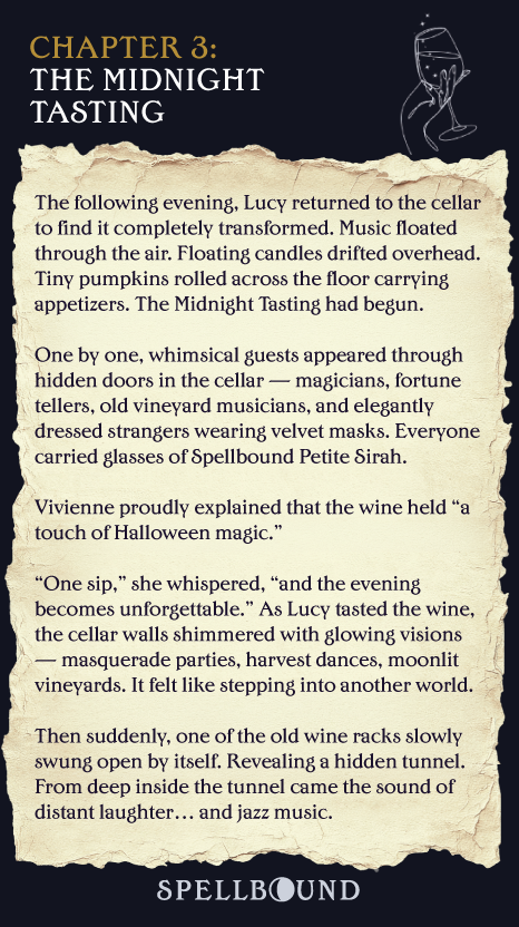 Spellbound - The Widow in the Cellar, Chapter 3